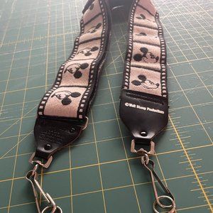 Vintage Mickey Mouse camera strap